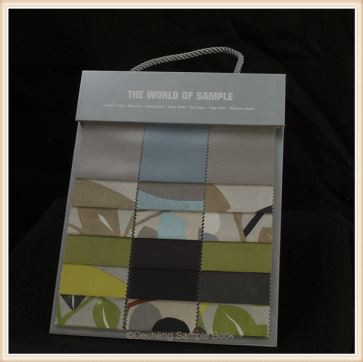 Gardin stof skærmen bog